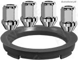MUTTER M12X1.5/34/19 4TK. + 60.1-56.6 1TK. AUTEC NR.667