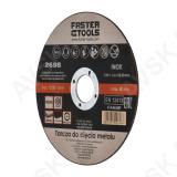 FASTER TOOLS Cutting disc for metal INOX 125 x 1,6