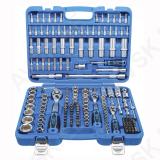 Padrunvõtmete komplekt 1/4" + 3/8" + 1/2" 192 osa tollmõõt **
