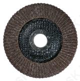 Rounded Flap Disc 125 x 22,23 mm, 80 Grit