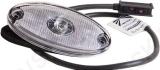 KÜLJETULI LED VALGE FLATPOINT II 12/24V 0.5M JUHE ASPÖCK 102X46MM