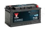 YUASA 12V 100Ah 850A EFB 353X175X190 -/+
