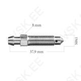 Õhutuskruvi M8X1 L=37,9 sw8