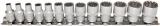 13-OS. 1/4" PADRUNITE KOMPLEKT 4-14MM. MULTILOCK. SIINIL TRIUMF