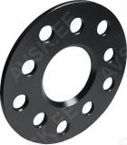 Distantsplaadid 2tk (spacer) 5mm. 5x112 ja 5x108 (63.4) alu. must