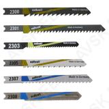 Jigsaw Blade Set 10 Pcs., U-shank / in plastic case