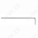 Ball end hex L-key, long. 2,5mm