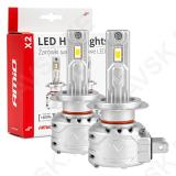 LED esitule pirnid H7 72W X2 Series Canbus MINI AMiO