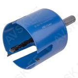 Universal Hole Saw 68 mm with Mandrel, Pre-Assembled, cutting depth 60 mm