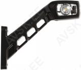 SARVTULI LED KÕVER 45° 185MM PAREM 12/24V