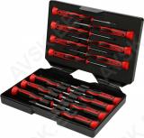14-os. minikruvikeerajate kompl. (-/+/torx) ks tools