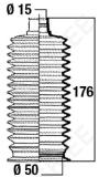 Roolilati tolmukate 15 x 50 x 176