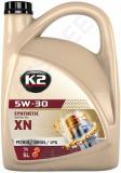 K2 5w30 synthetic xn api sn. c2/c3. mb229.31 5l (täissünt.)