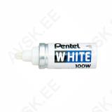 Marker Pentel white X100-W 6.5mm broad