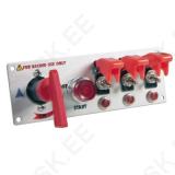 LÜLITIPANEEL, 5 LÜLITIT, 12V