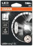 12v sv8.5-8 led pirn 0.6w c5w 36mm valge 6000k ledriving sl blister 1tk osram