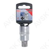Bit Socket | 12.5 mm (1/2") Drive | Spline tamperproof (for XZN) M16
