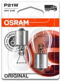 24v ba15s pirn 21w p21w original blister 2tk osram