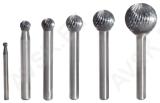 Frees kõvasulam sfääriline "pall" 6mm ks tools