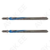 Tikksae terad 2tk HSS T-kinnitus lehtteras 1-3mm/värviline metall/alumiinium puhas lõige