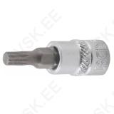 Bit Socket | 6.3 mm (1/4") Drive | Spline (for XZN) M5