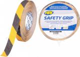 KARE HOIATUSTEIP KOLLANE/MUST KALDTRIIPUDEGA 9600 25MMX18M HPX