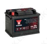 YUASA 12V 62Ah 550A SMF 242X175X190 +/-