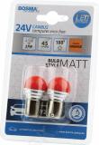 24V BAU15S LED PIRN 4.5W PY21W KOLLANE CANBUS BLISTER 2TK BOSMA