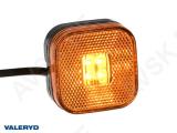 LED küljemärgutuli Valeryd 62x62x27 mm kollane 12-30 V sis. 450 mm kaabel