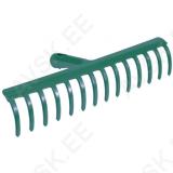 Rake, Steel 34Cm, 14-Teeth, W.Out Handle