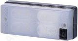 LWD658 SALONGI SISEVALGUSTI LED LÜLITIGA 12/24V (107.6MMX45.6MM)