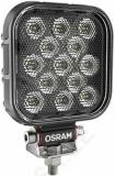 Led ar tagurdustuli/töötuli fx120s-wd 12/24v e-tähis 1100lm 15w 113x113mm ip69k
