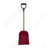Snow shovel Agro L=38cm H=48cm total length 130cm