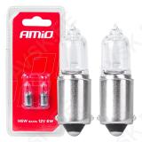 H6W 12V 6W halogen BAX9S 2tk blister Amio