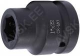 1" löök adapter 22mm otsikutele ks tools