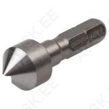 Conical Countersink WS 12 mm, 1 cutting edge, Hexagon Shank