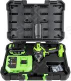 20v akulöökmutrikeeraja 850/1000nm. 1/2". harjavaba. +4.0ah aku. +laadija jbm