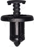 Plasttüübel Ø 8,2 MM POM / PA 66 FG 13 BLACK WITH SLOT. 12Tk.