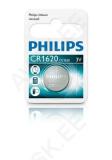 Tablett-patarei, philips, 3v, cr1620, 1tk