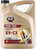 K2 0w30 synthetic xv c3. ll-04. mb 229.52. c30. vw 504 00 507 00 5l (täissünt.)