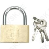 Plated Brass Padlock 40mm