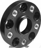 Distantsplaadid 2tk (spacer) 25mm 5x112 must. (66.7) (bmw/min) 14x1.25 poltidega kinnitus