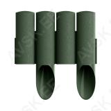 Vaipiire plast 4-elementi roheline 2,3m(10tk x23cm)