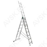 Semi-profi ladder 3x8 EUROSTYL