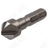 Conical Countersink Ø 10 mm, 1 cutting edge, Hexagon Shank