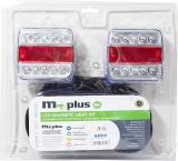 LED TAGATULI KOMPLEKT 12V 100X100X40MM BLISTER MAGNETKINNITUS M+