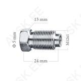 Piduritoru otsik M12X1 L=24,0 sw13
