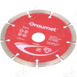 Segmented diamond cutting disc 125
