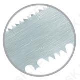 Käsisaag 37cm hammastus mõlemal serval puitkäepide