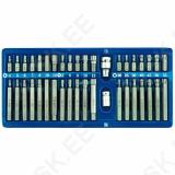 Lühikesed + pikad otsikud 40 osa TORX-kuuskant-tähik